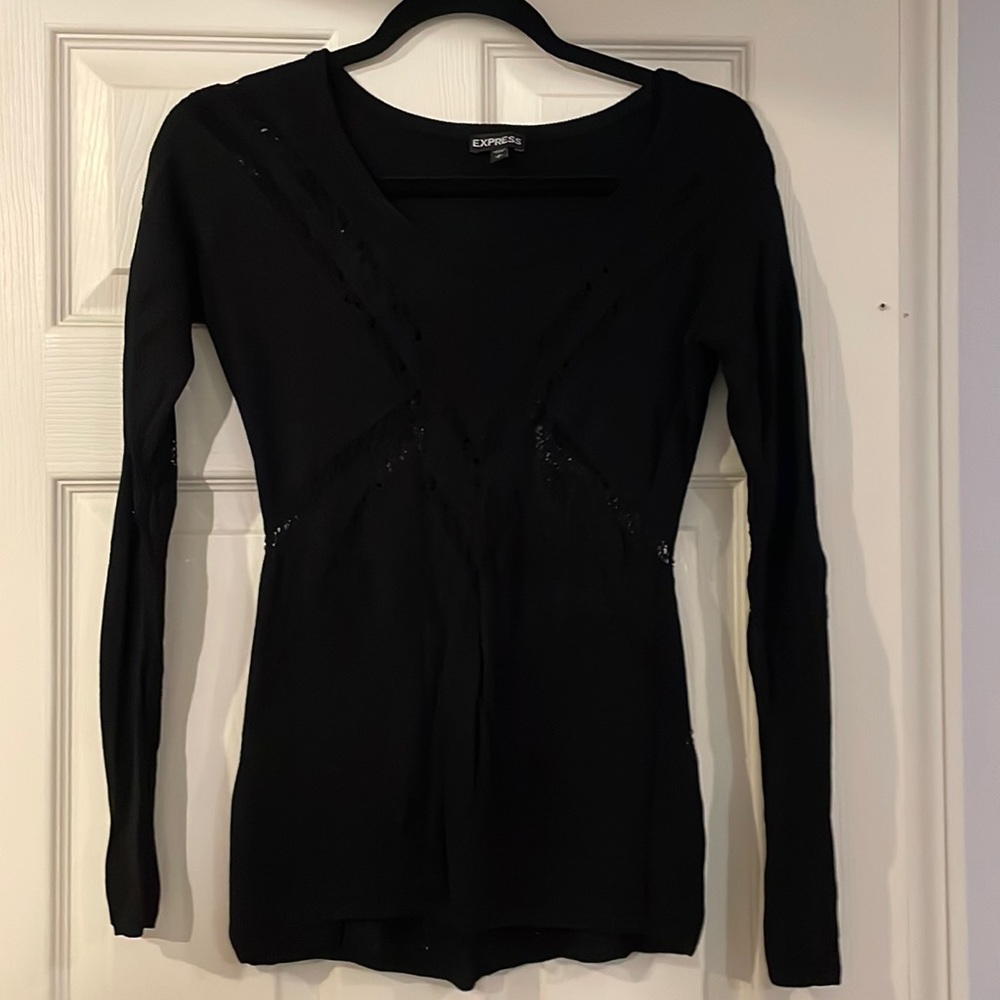 Express rayon sweater